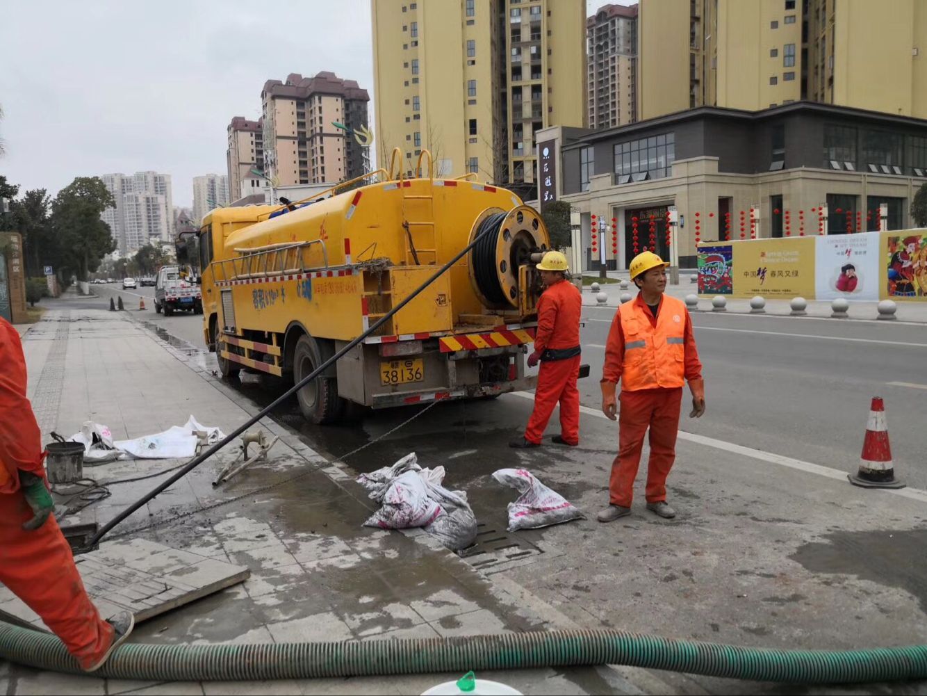 高平排污管道清淤-管道清洗